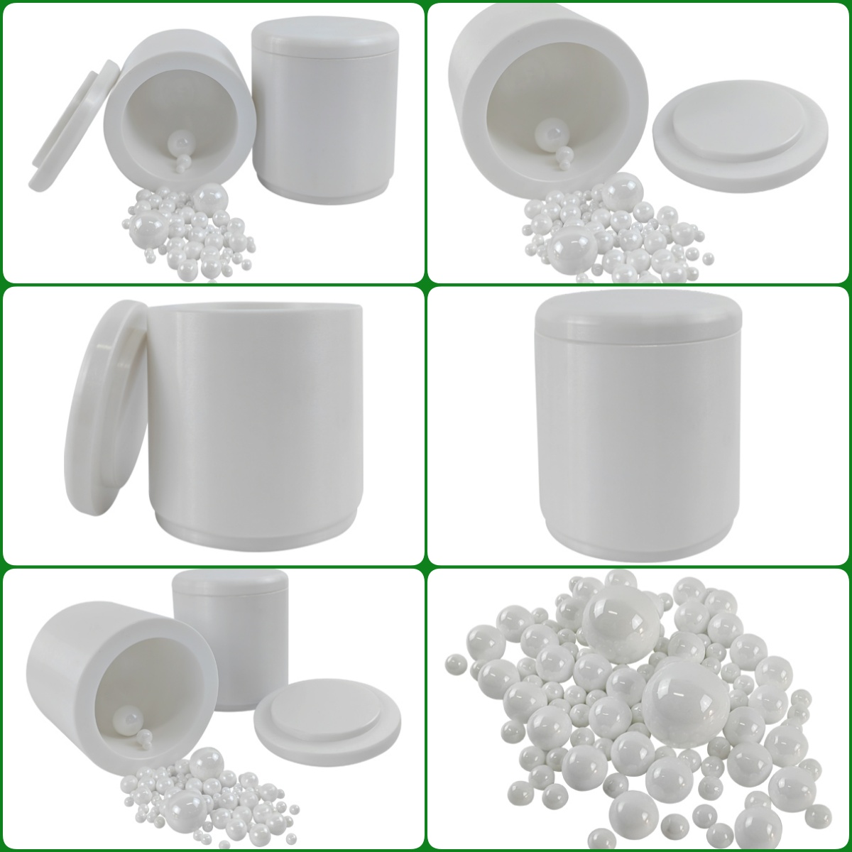 250mll zirconia milling jar