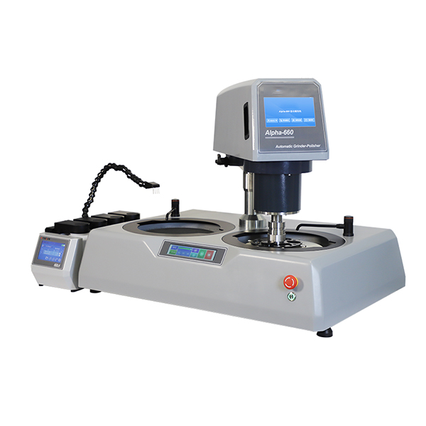 Alpha-660 双盘自动磨抛机
